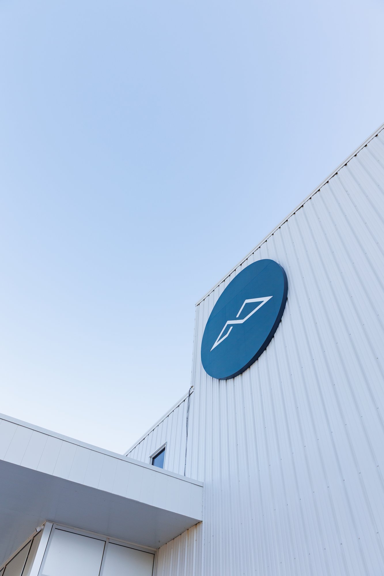 The Waymaker logo on the church exterior